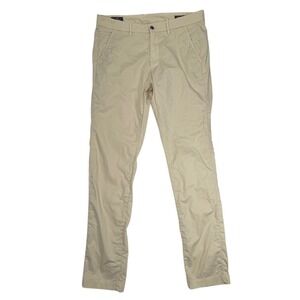 Mason's Men's Khaki Beige Chino Pants Straight Leg Casual Trousers‎ Size 54 M